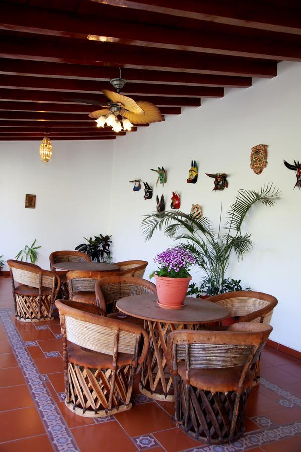 Hostal Casa Blanca Comala ภายนอก รูปภาพ